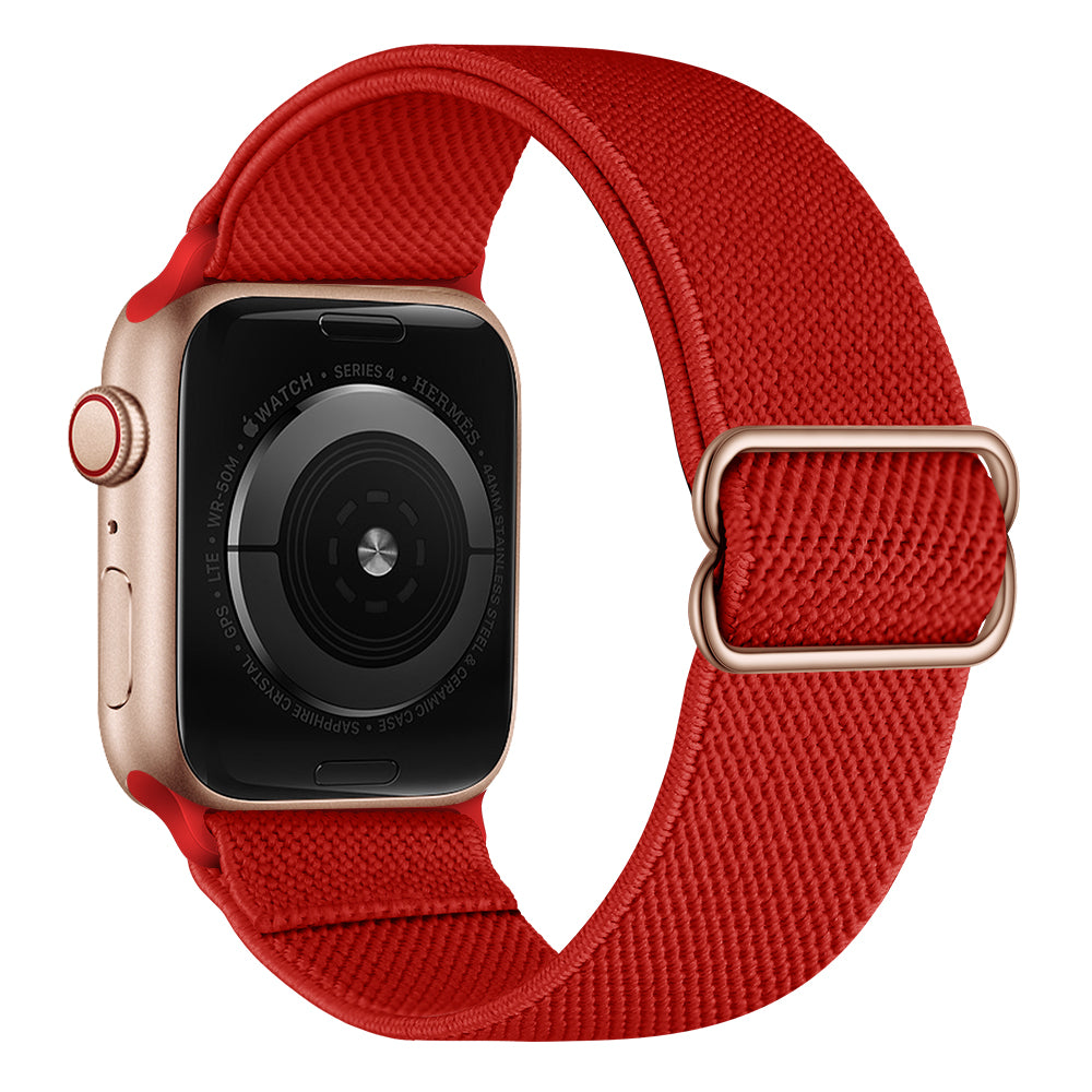 Adjustable Woven Polyester Watchband Wrist Strap Replacement for Apple Watch Series 9 8 7 6 SE (2023) SE(2022) 40mm 3 2 1 38mm Adjustable Woven Polyester Watchband Wrist Strap Replacement for Apple Watch Series 9 8 7 6 SE (2023) SE(2022) 40mm 3 2 1 38mm